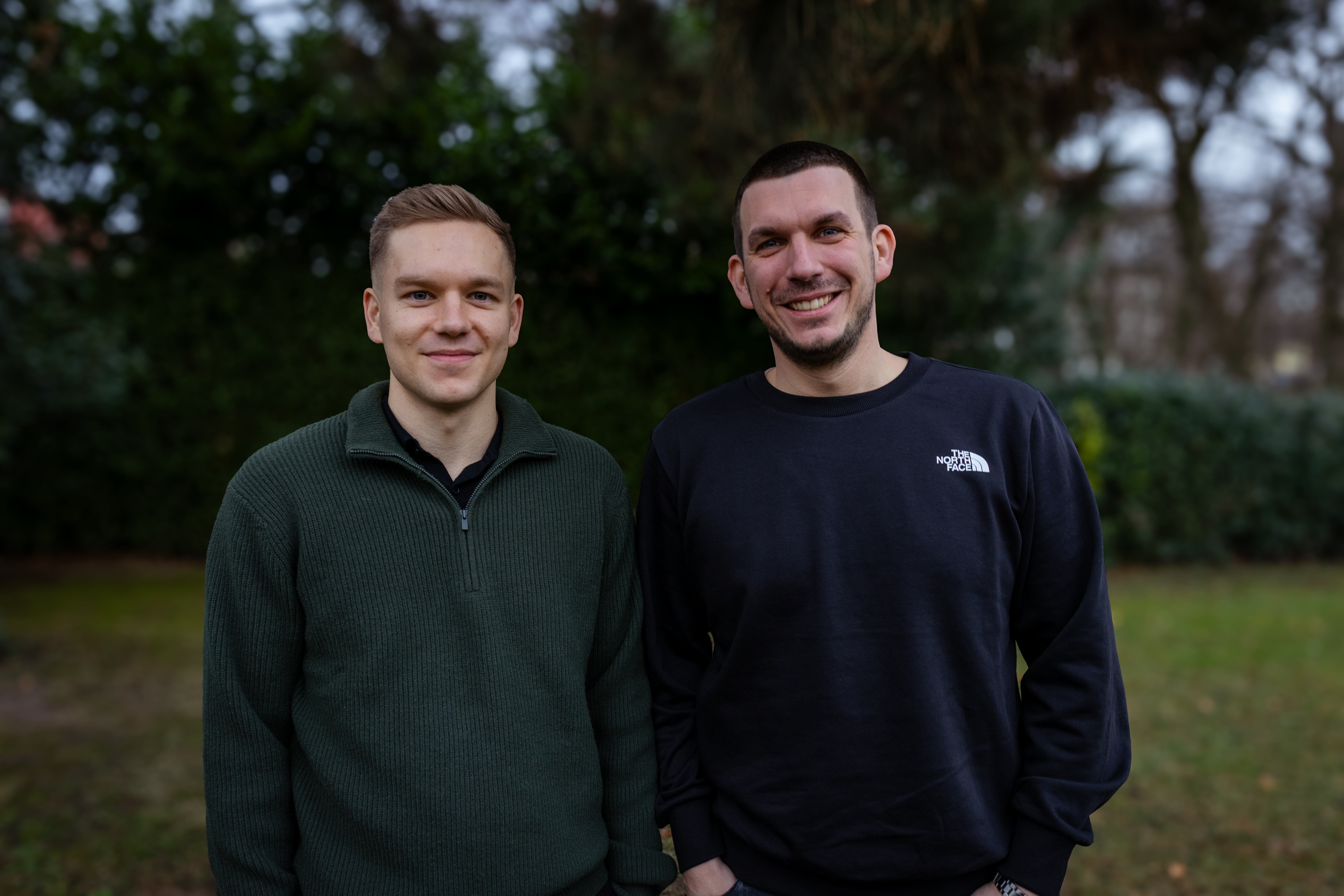 Janos Udvary und Sebastian Nießen, Geschäftsführer der UNvia GmbH
